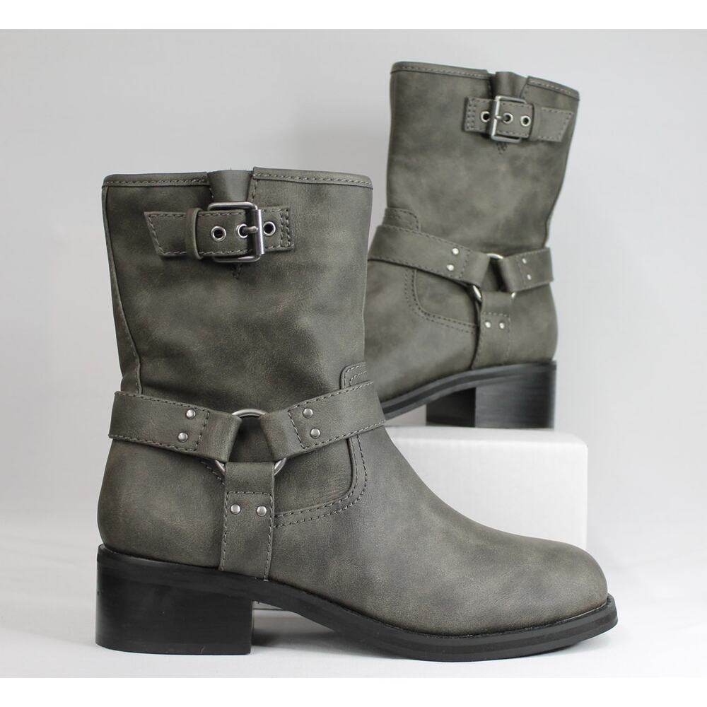 *NEW WITHOUT BOX* OPEN EDIT WOMEN'S RYLAN ZIP MOTO BOOTIE